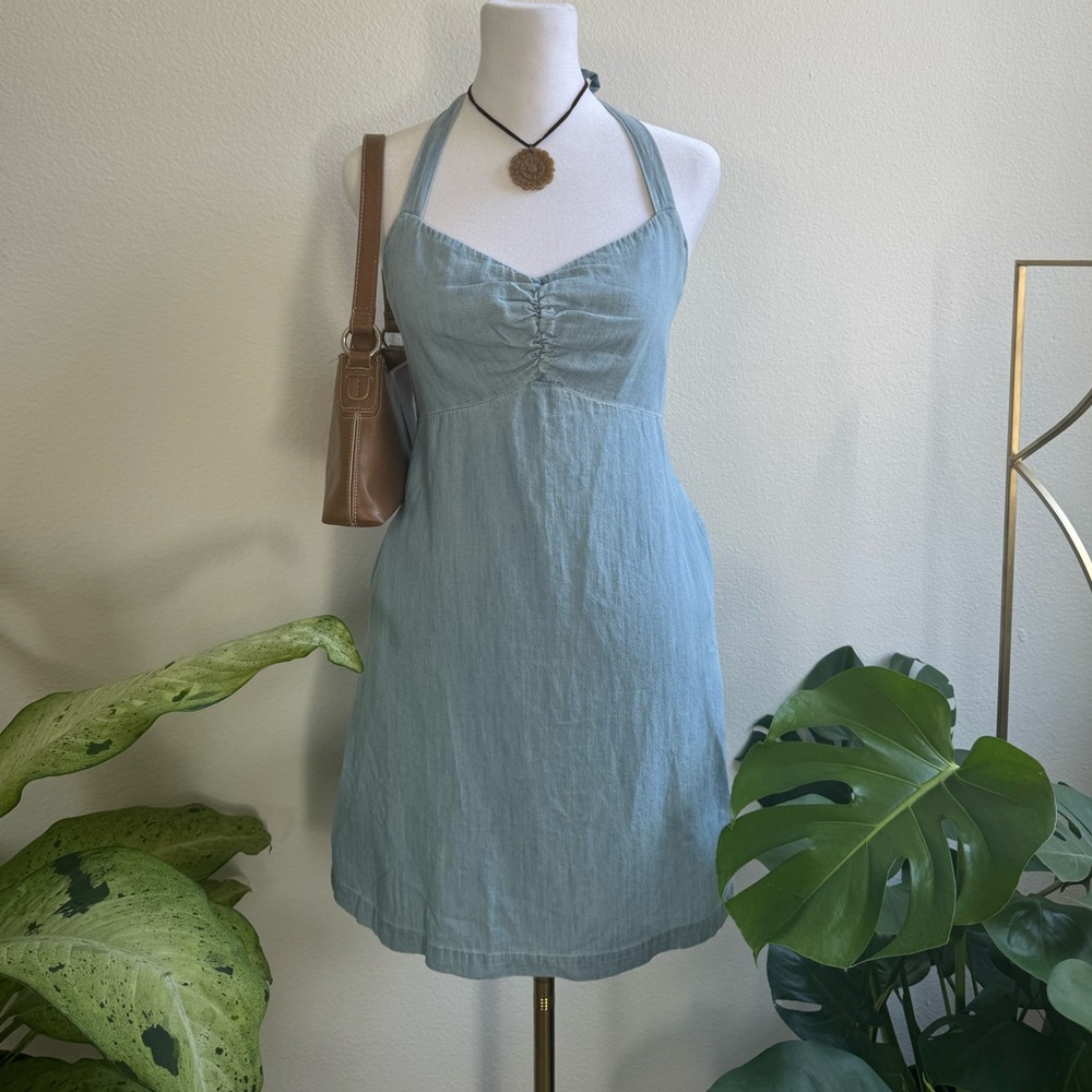 ✨Sold✨Babydoll halter dress